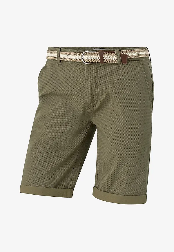 Lindbergh - Shorts Superflex w. Belt - Grön