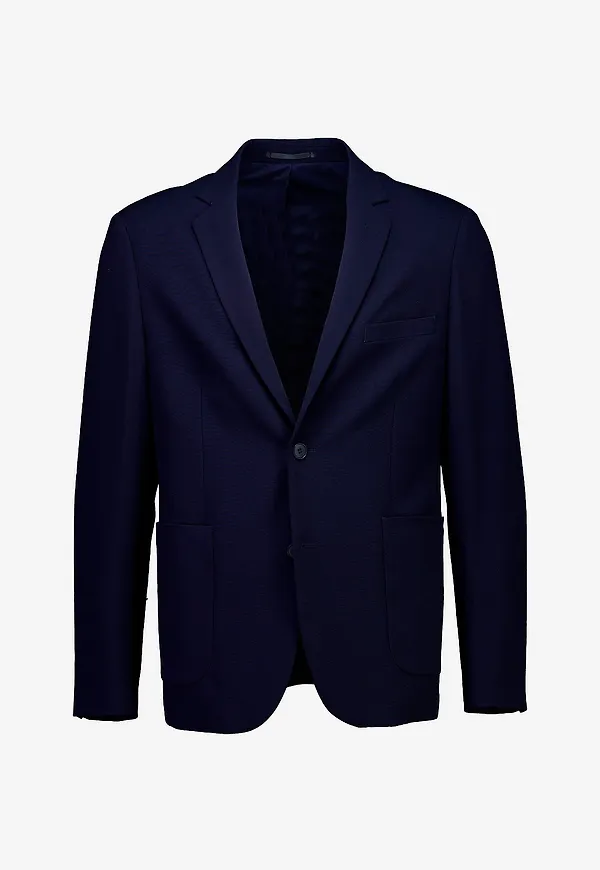 Lindbergh - Kavaj Superflex Relaxed Blazer - Blå