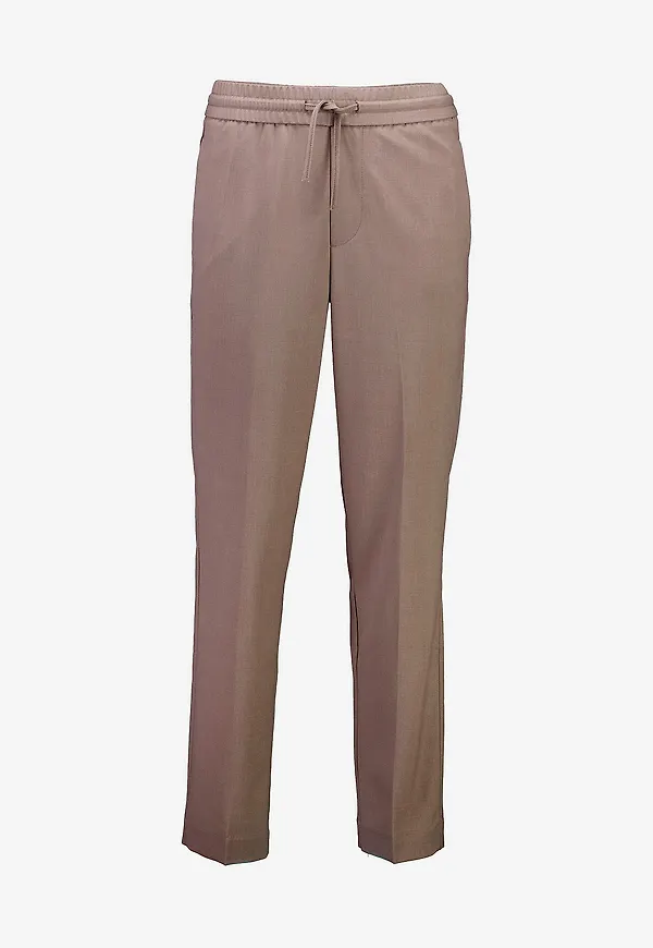 Lindbergh - Kostymbyxor Relaxed Fit Pants - Beige