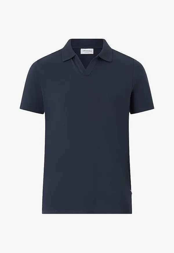 Lindbergh - Pikétröja Stretch Polo - Blå