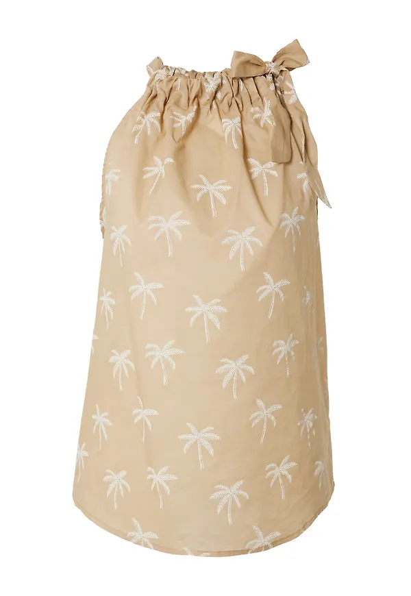 Lindex Blus sand / vit