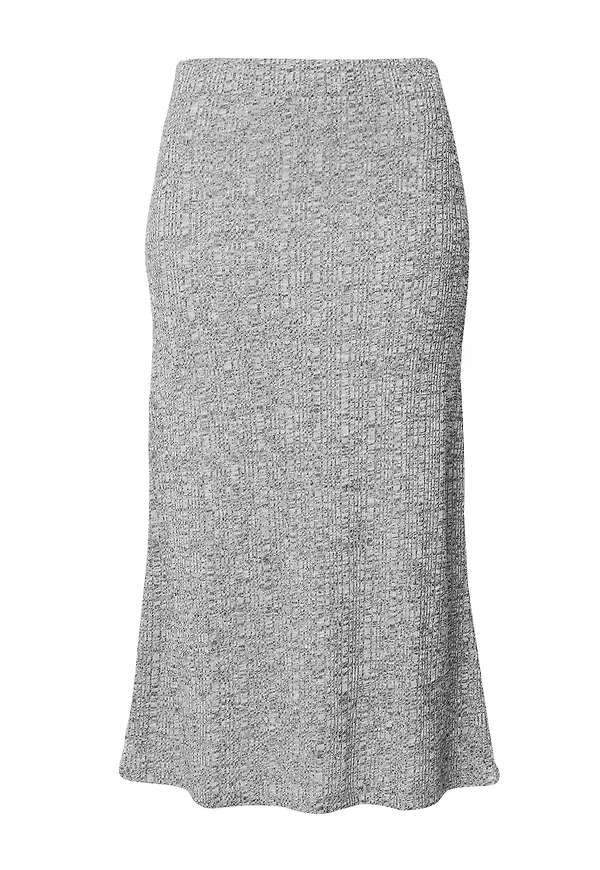 Lindex Kjol 'Hannah' gråmelerad / svart