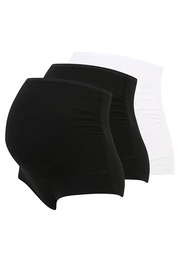 Lindex Maternity Hipster svart / off-white