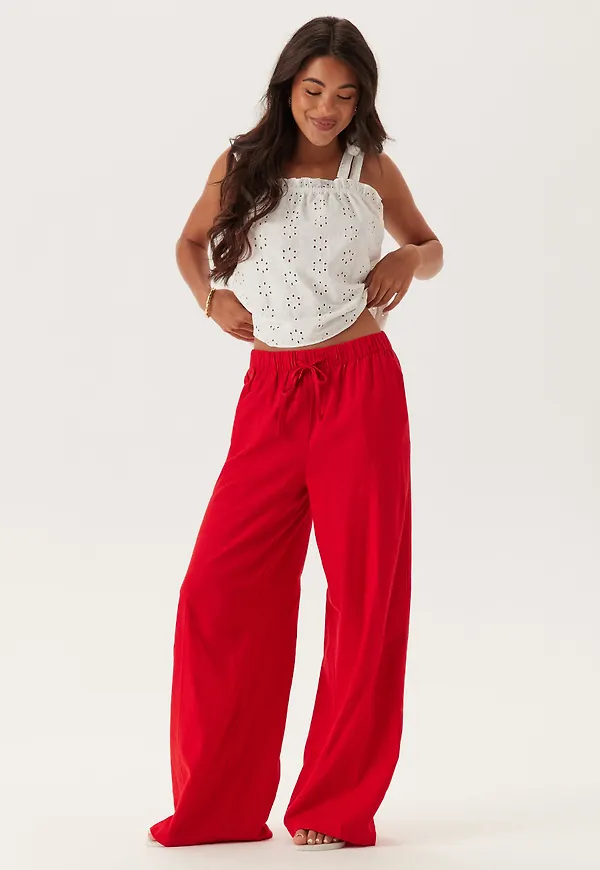 Linen Blend Trousers