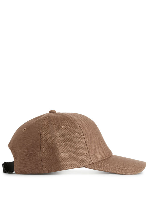 Linen Cap - Beige