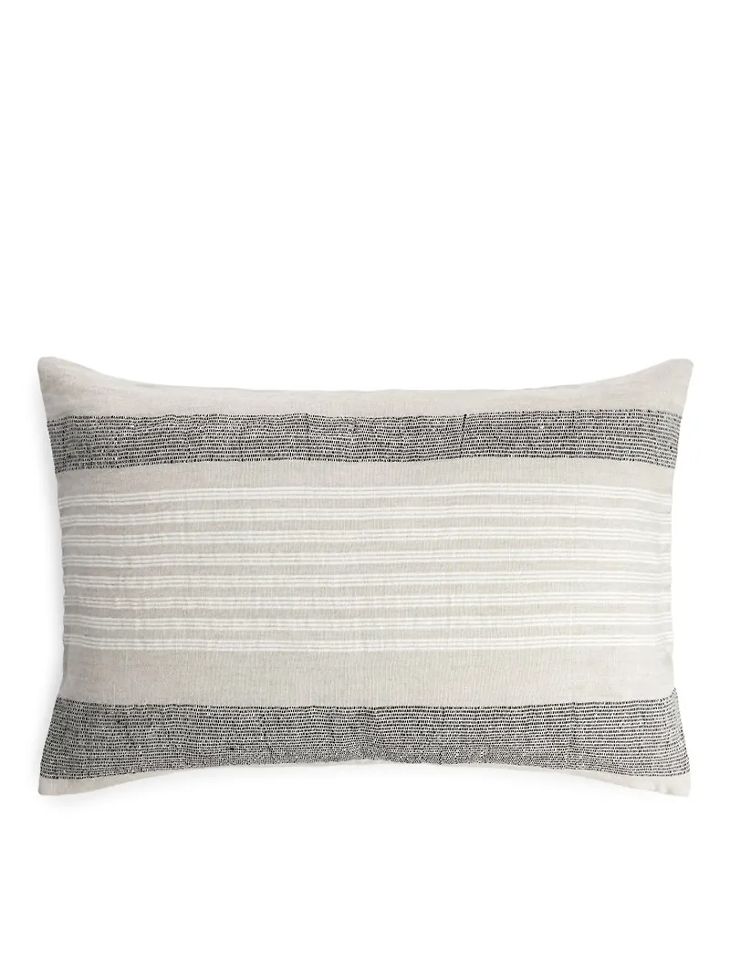 Linen Cushion Cover 40 x 60 cm - White