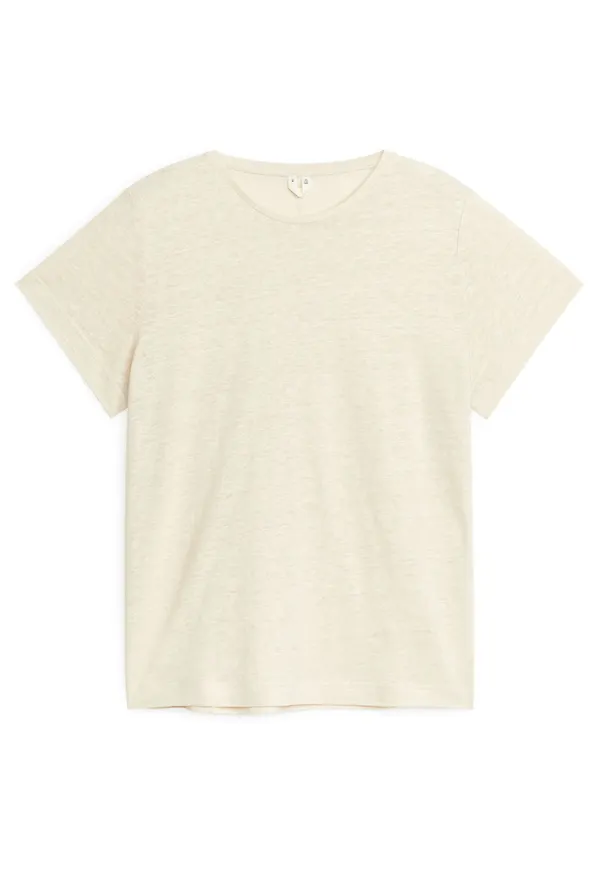 Linen Jersey Shirt - Beige