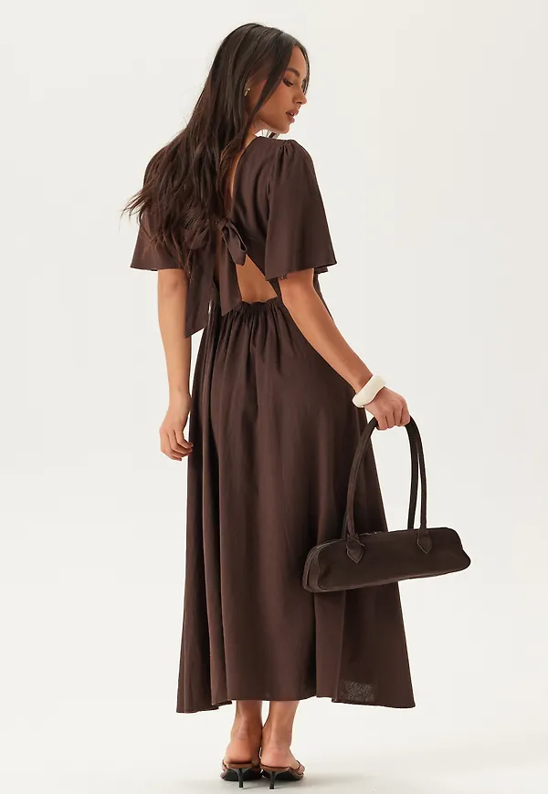 Linen Midi Dress