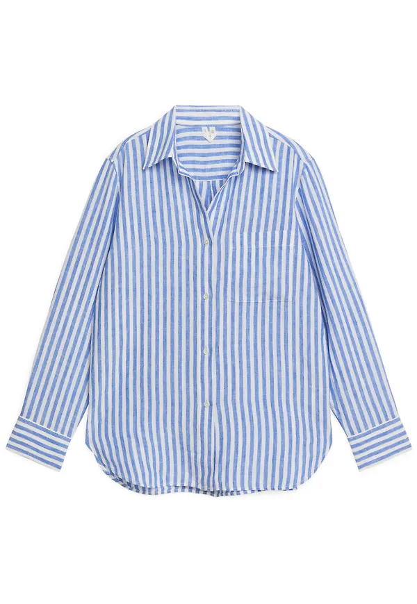 Linen Shirt - Blue
