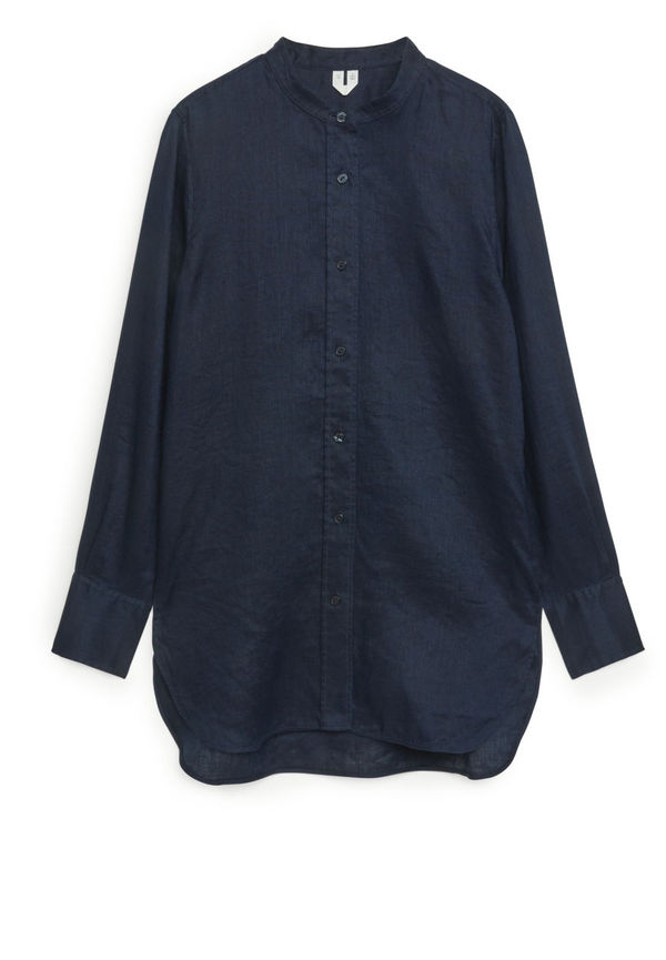 Linen Shirt - Blue