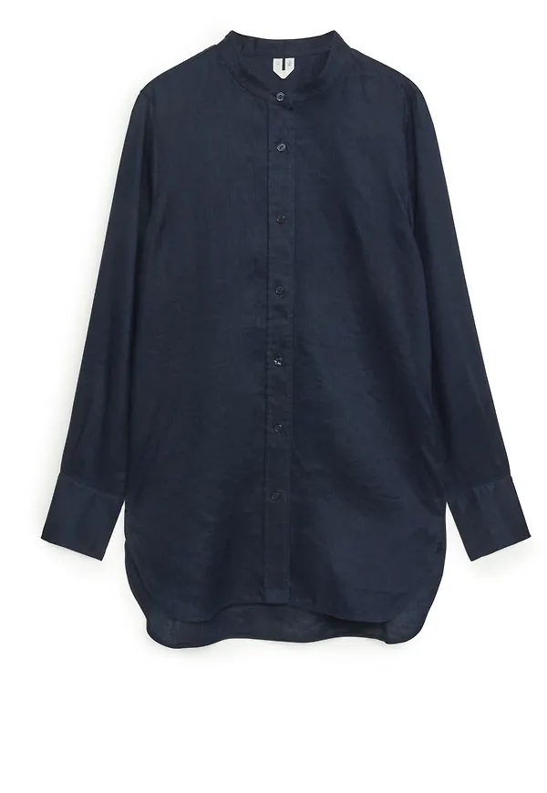 Linen Shirt - Blue