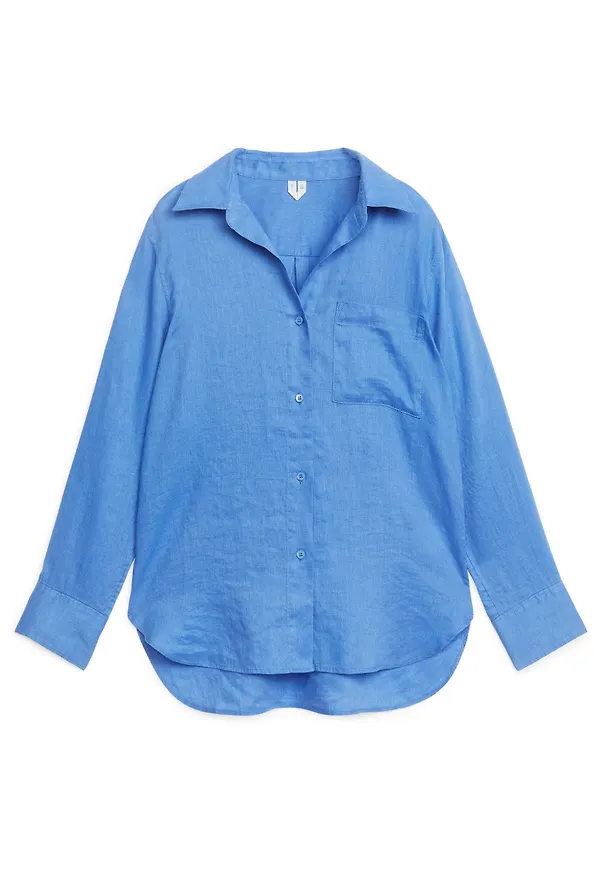 Linen Shirt - Blue