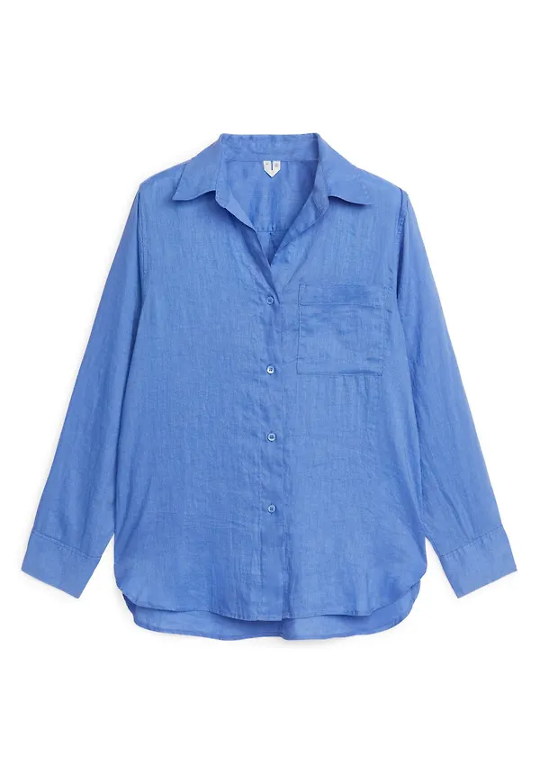 Linen Shirt - Blue
