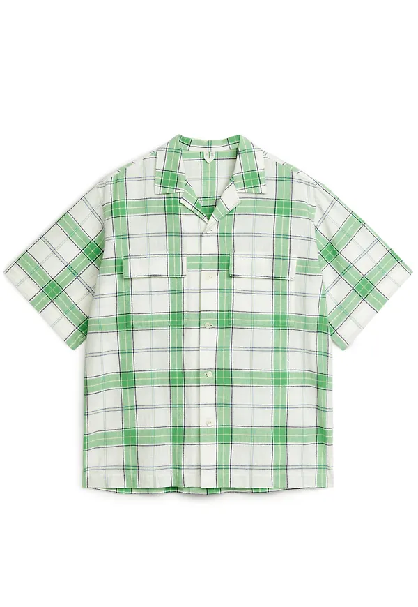 Linen Shirt - Green