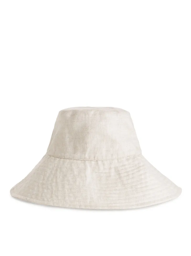 Linen Sunhat - Beige