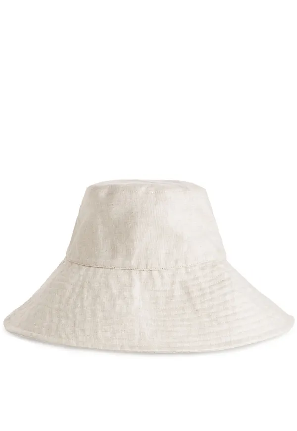 Linen Sunhat - Beige