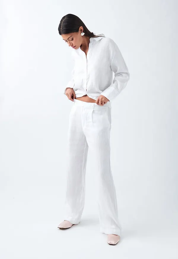 Linen trousers