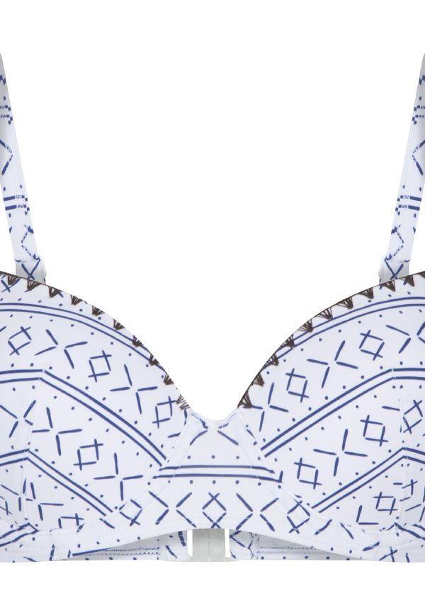 Lingadore 7117bt Padded Bikini, Bikinitoppar i storlek 38F och färg Blå