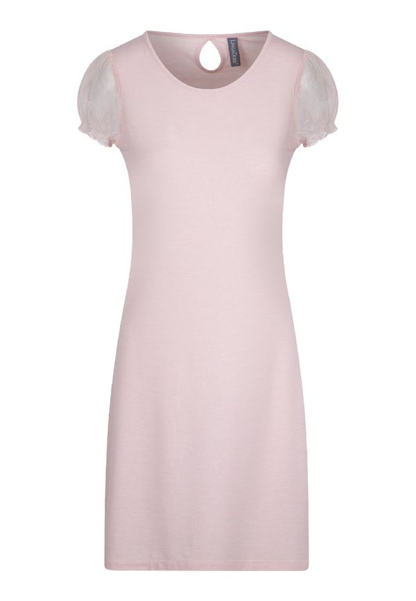 Lingadore 7411 Pajama Dress, Nattlinnen i storlek M och färg Rosa