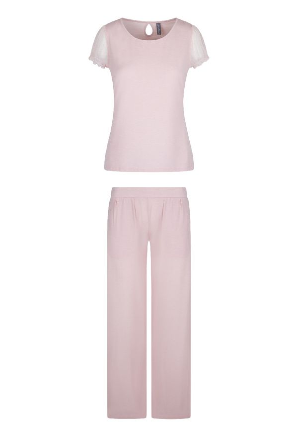 Lingadore 7412 Pajama Set, Pyjamas set i storlek S och färg Rosa