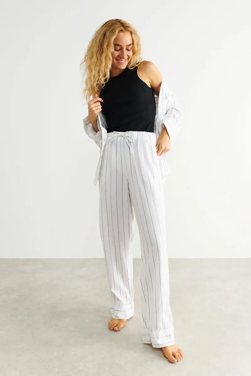 Linn flannel trousers