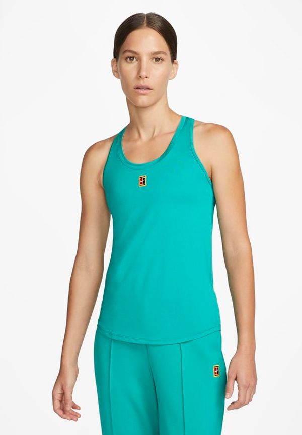 Linne NikeCourt Dri-FIT One Heritage för kvinnor - Grön