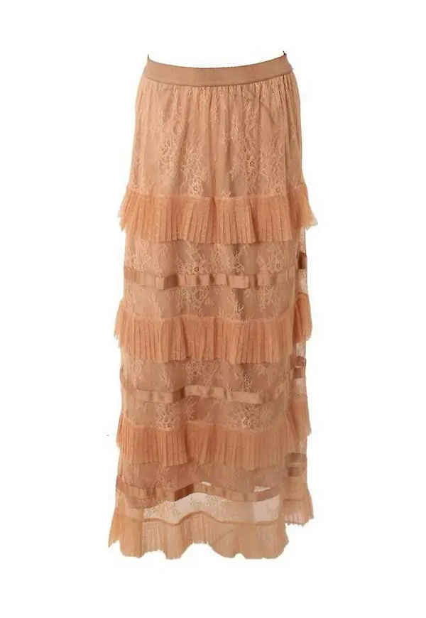 Liu Jo - Maxikjolar - Rosa - Dam - Storlek: M,Xs