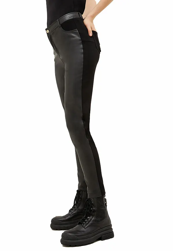 Liu Jo - Skinnbyxor - Svart - Dam - Storlek: L,M,S,Xs