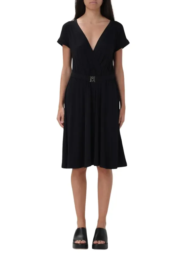 Liu Jo, Klänning, Dam, S, Elegant Bältesklänning