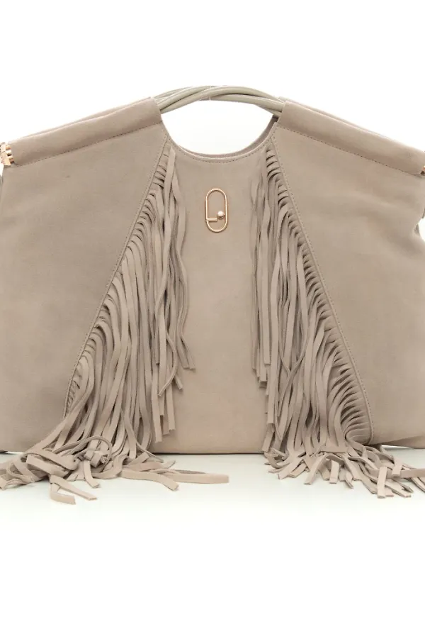 Liu Jo Big leather bag Beige, Dam