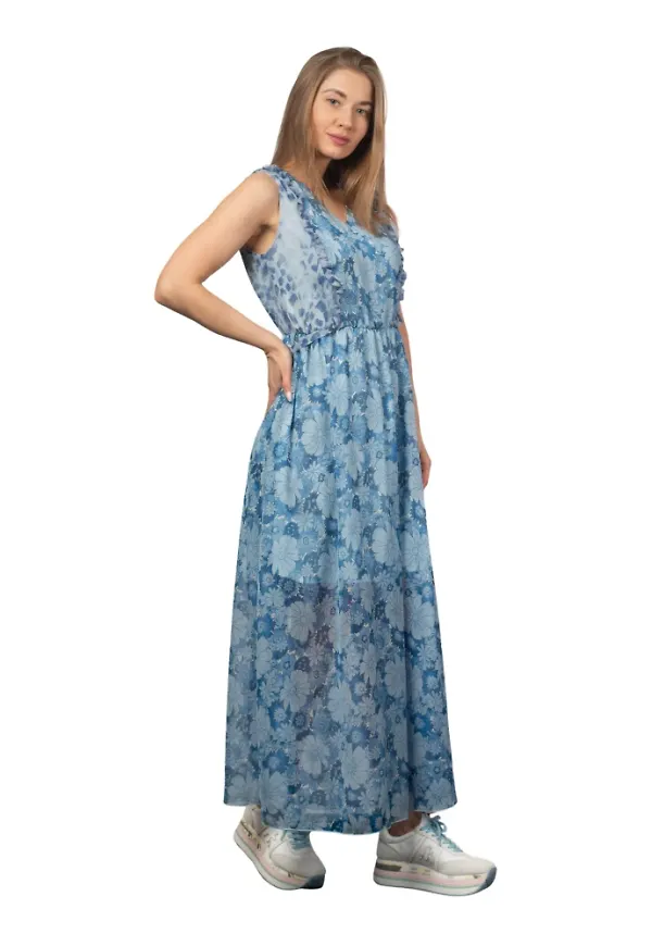 Liu Jo Dresses Blå, Dam
