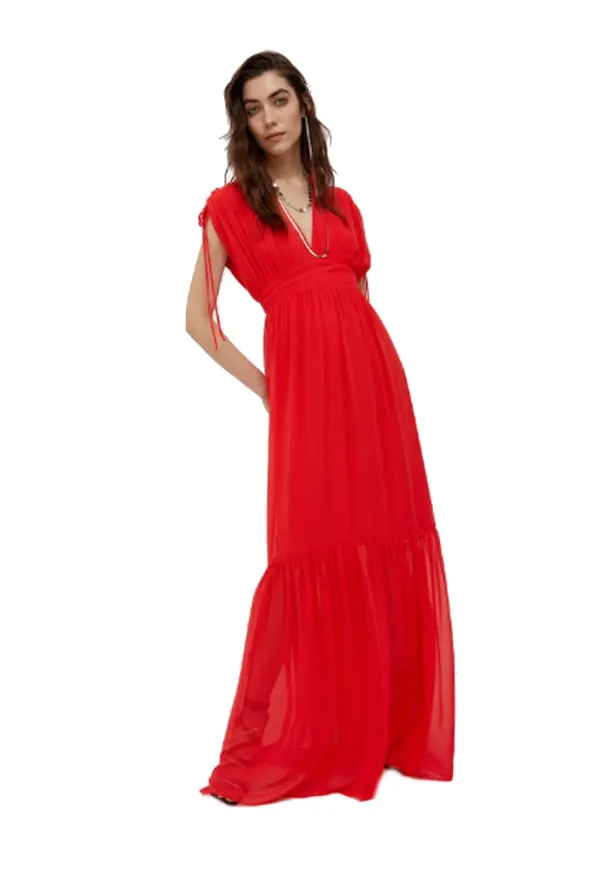 Liu Jo Maxi Dresses Röd, Dam