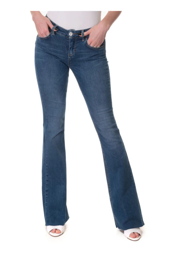 Liu Jo Parfait Bea 5 pocket denim Jeans Blå, Dam