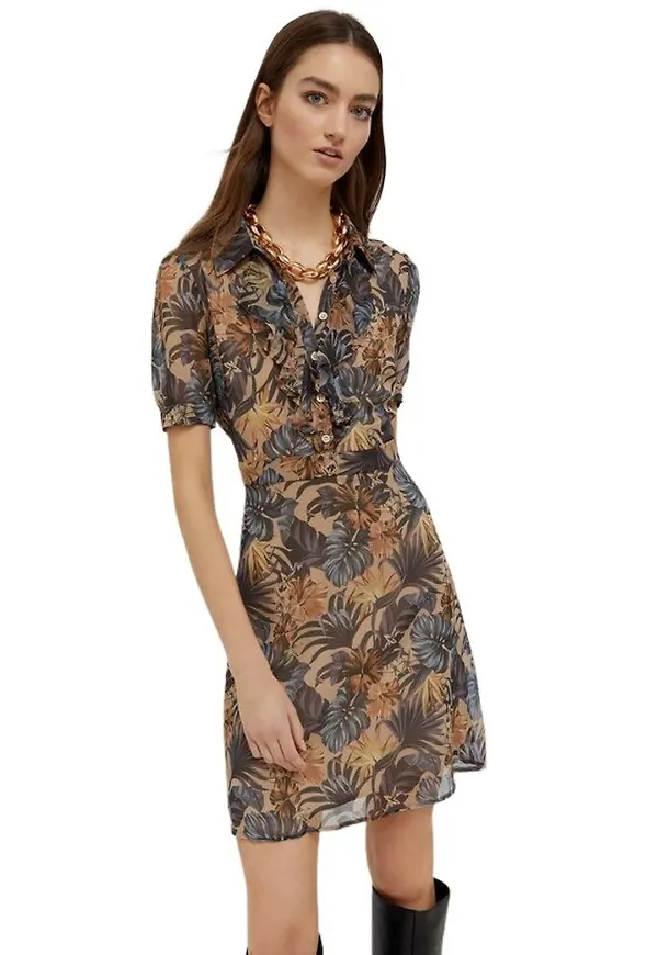 Liu Jo Short Dresses Brun, Dam
