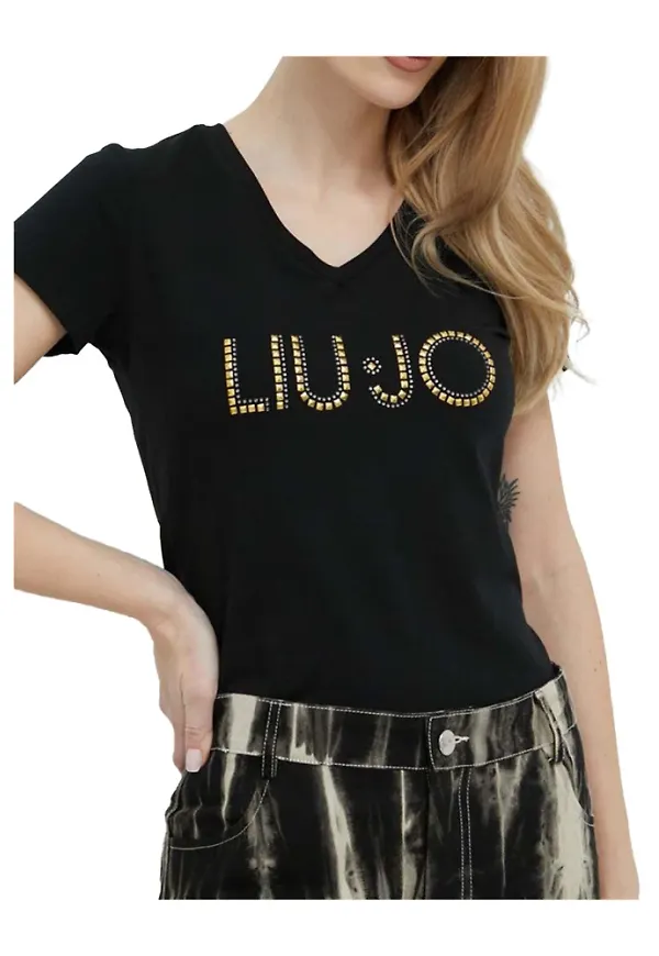 Liu Jo T-shirt Svart, Dam