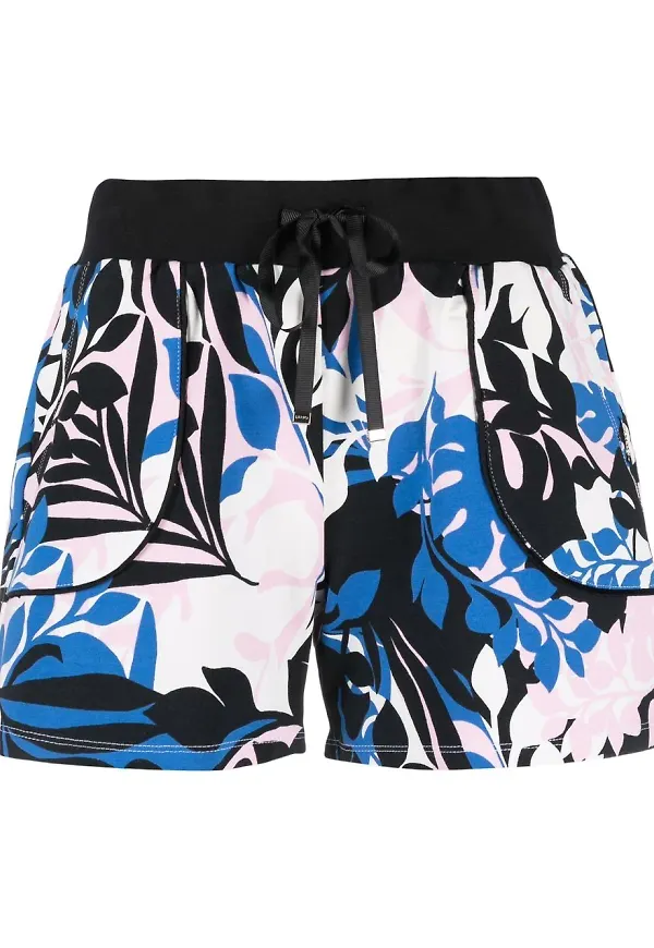 LIU JO tropical-print-shorts - Blå