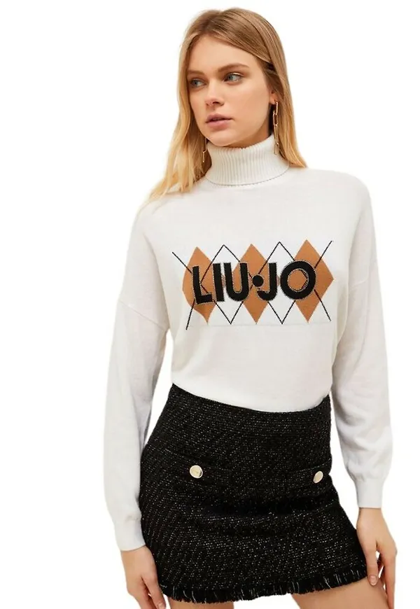 Liu Jo Turtlenecks Vit, Dam