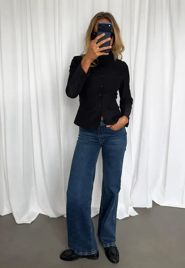 Lois Jeans - Blå - Palazzo