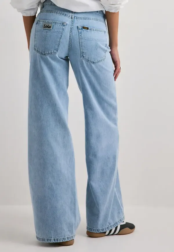Lois Jeans - Blå - Skale Mid