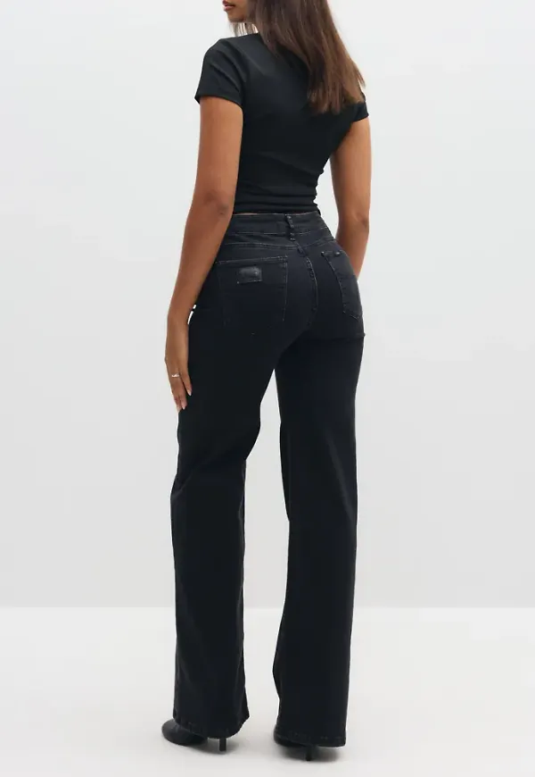 Lois Jeans - Svart - Palazzo