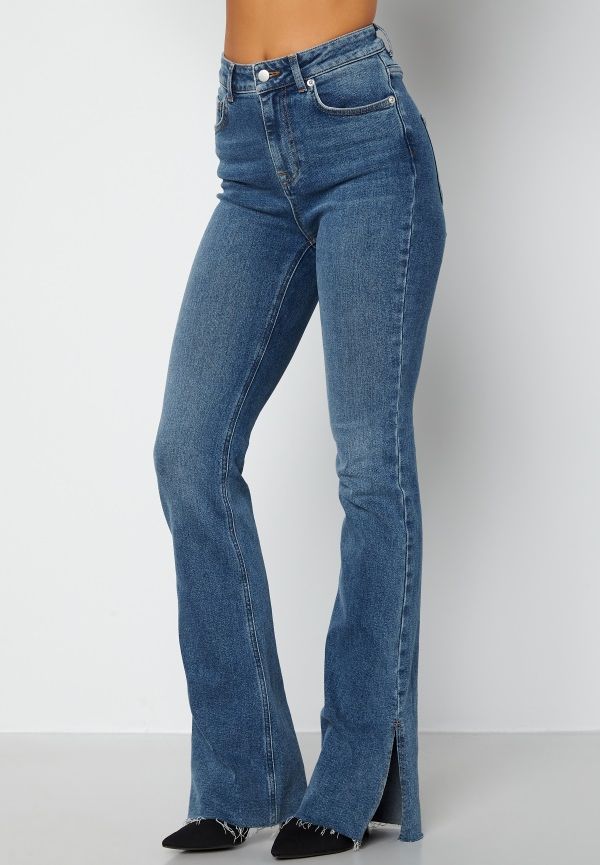 Lojsan Wallin x BUBBLEROOM Slit jeans Medium blue 40R