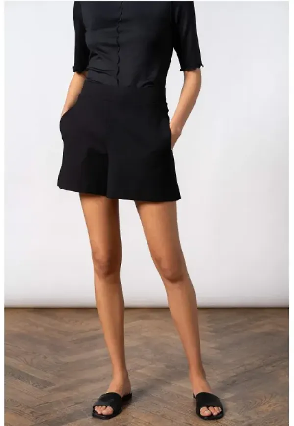 Lola Mini Shorts - Black