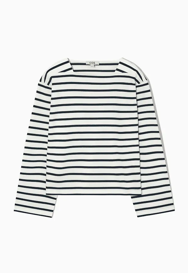 LONG-SLEEVED STRIPED T-SHIRT