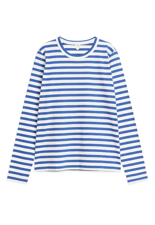 Long-Sleeved T-Shirt - Blue