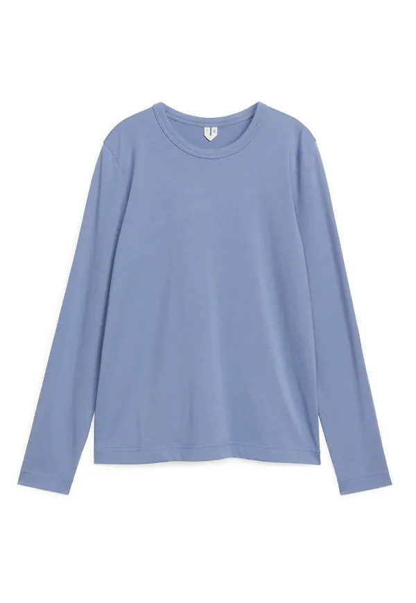Long-Sleeved T-Shirt - Blue