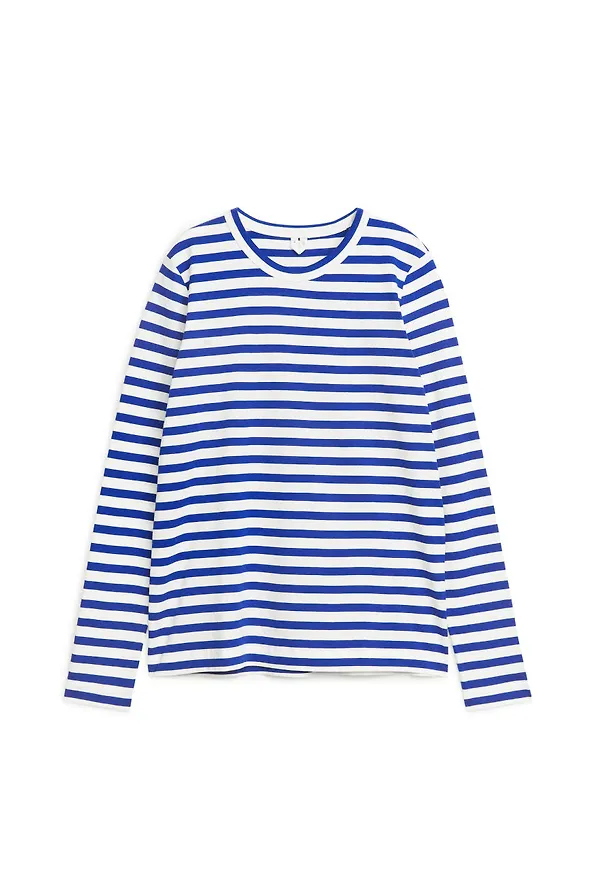 Long-Sleeved T-Shirt - Blue