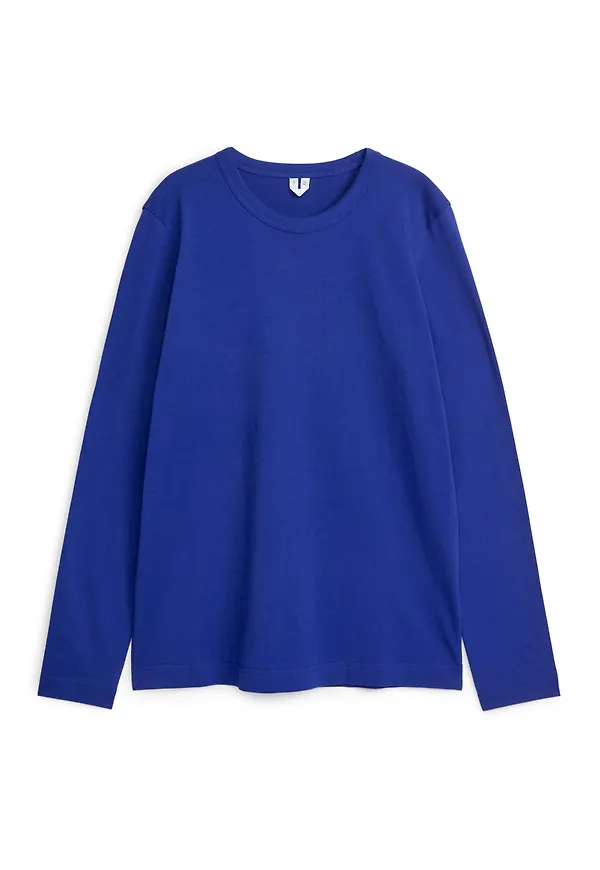 Long-Sleeved T-Shirt - Blue