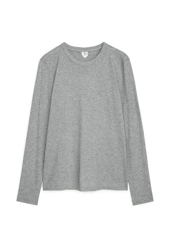 Long-Sleeved T-Shirt - Grey