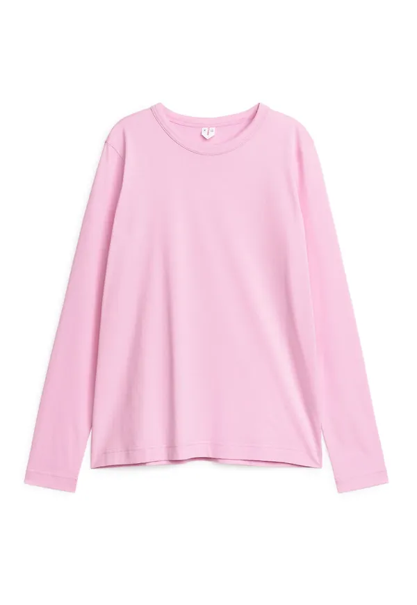 Long-Sleeved T-Shirt - Pink