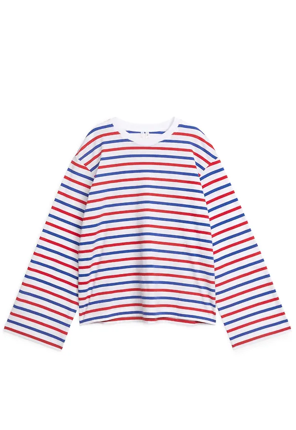 Long-Sleeved T-Shirt - Red